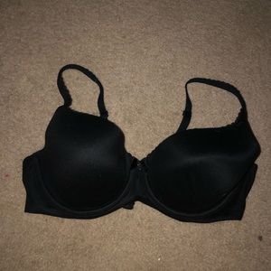 Victoria’s Secret black lacy bra!